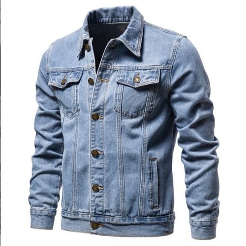 Men denim jacket vintage - men's,