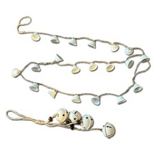 Primark Home White Christmas Bell Bundle Hanging Garland Twine Xmas Decor