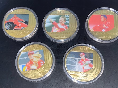 Michael schumacher gold - 5,