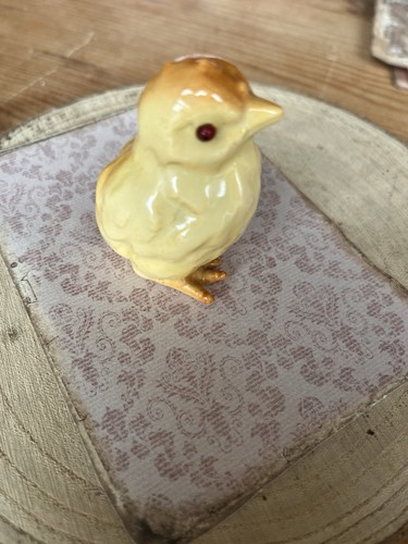 Vintage chick ornament - vintage,