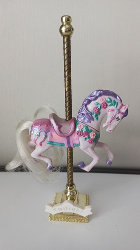 Matchbox carousel horse 1989 - carousel, horse,