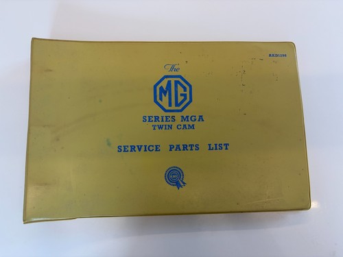 Mga twin cam factory service - mga,