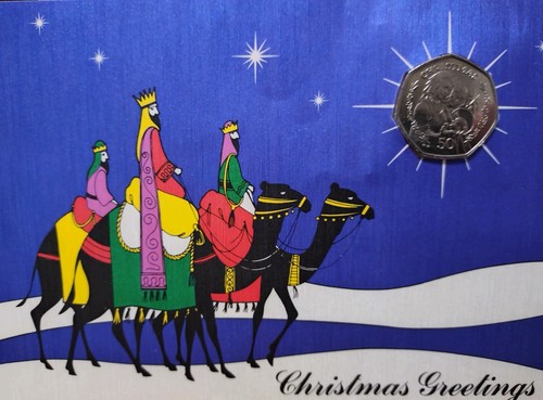 1990 gibraltar christmas 50p - 1990,
