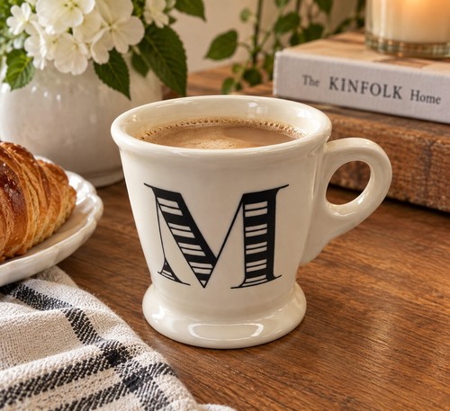 Anthropologie monogram mug - anthropologie,