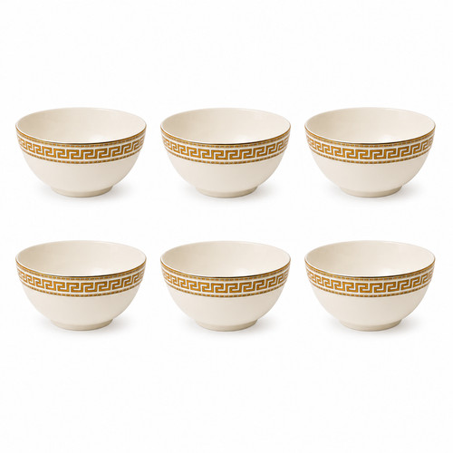 Cream porcelain soup - x,