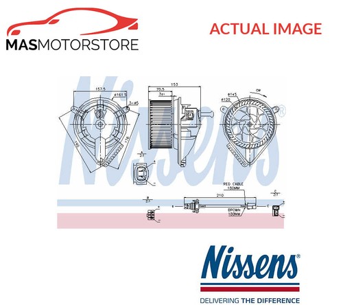 Interior blower fan - interior, lhd