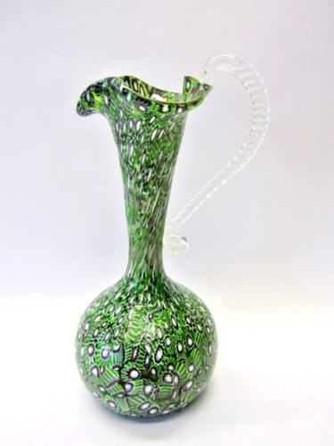 Murano millefiori glass - glass, vase