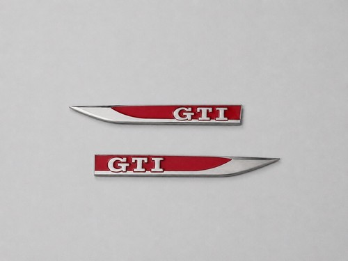 Gti side badge front - front, fender