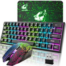 Wireless Gaming Keyboard Mouse