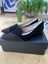 Clarks new elegant black suede