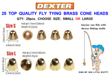 25 DEXTER; BRASS CONE HEADS