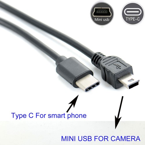 Type mini usb otg cable - to,