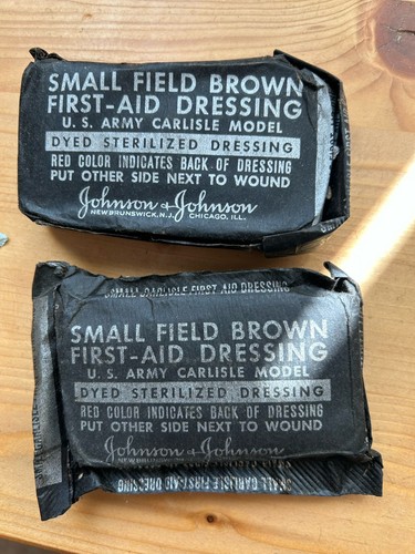 Two unissued army field - army,