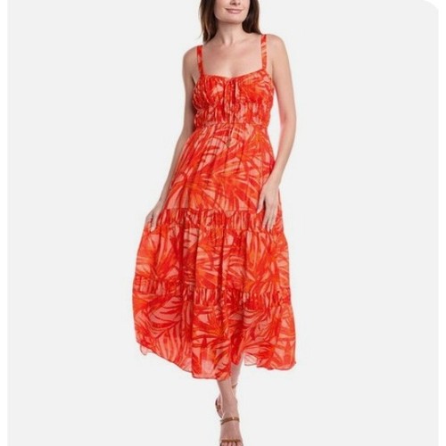 Taylor women orange tropical - women's,