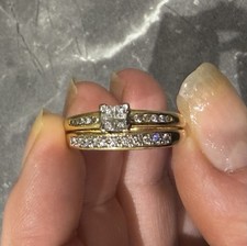 Gold and Diamond engagement