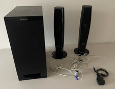 PANASONIC SUBWOOFER SB-HW 370 & 2 x SB-HF 370 SPEAKERS