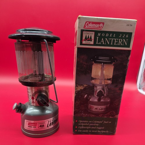 Vintage coleman dual fuel - vintage,