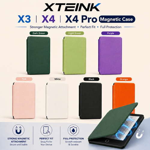 Xteink magnetic case for x4 - for, x3
