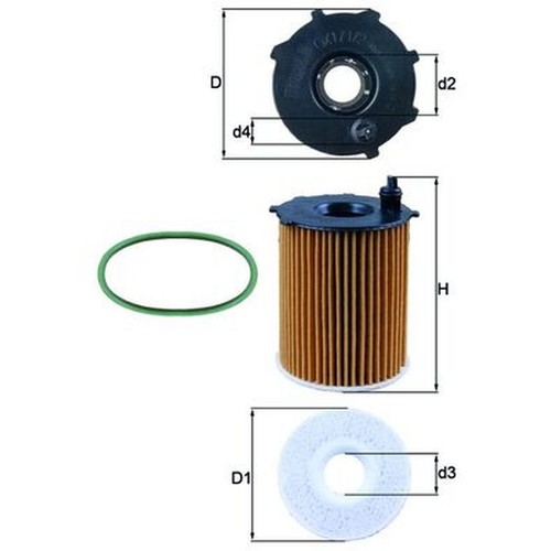 Oil filter for - oil, peugeot