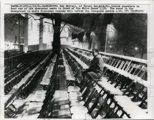 1961 press photo man tests - 1961,