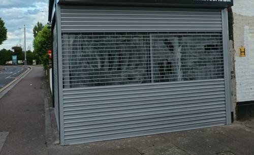 Grill roller shutter - grill, see