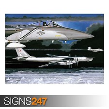 F-15 EAGLE poster - artistic military aviation print of air force painting 