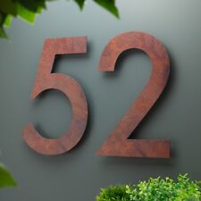 Modern House Numbers Printed