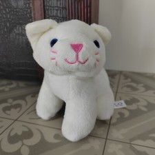 Tesco Kitty Cat Plush Soft Toy White 2009 Kitten