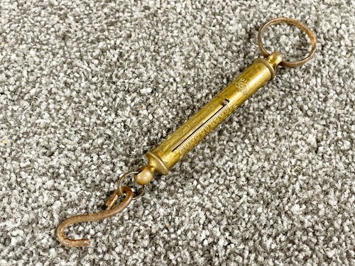 Vintage brass salter - brass, luggage