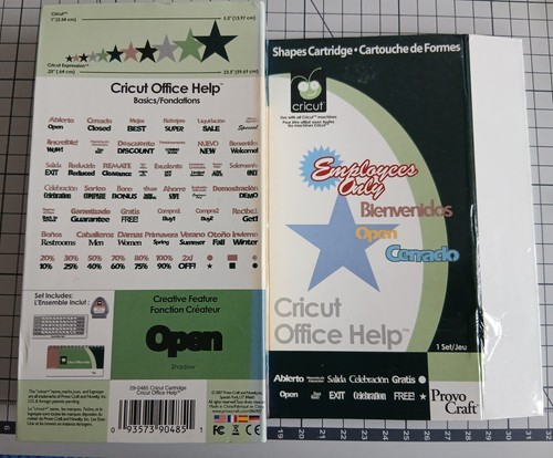Cricut die cutter - cutter, cartridge