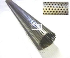 Perforated Tube 1.5" 38mm Half
