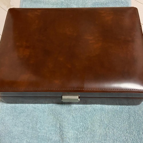 Vintage dunhill leather cigar - dunhill,