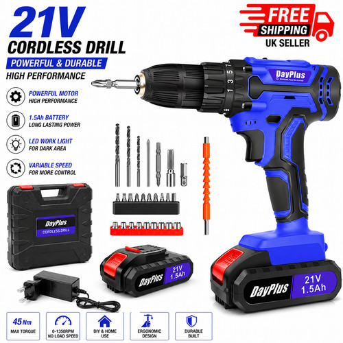 21v cordless drill combi - cordless,