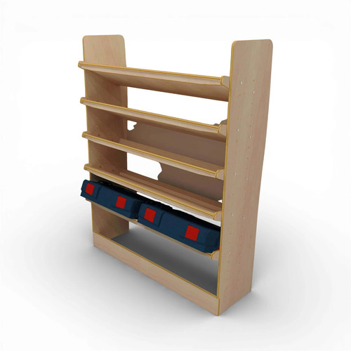 Van power tool storage rack - tool,