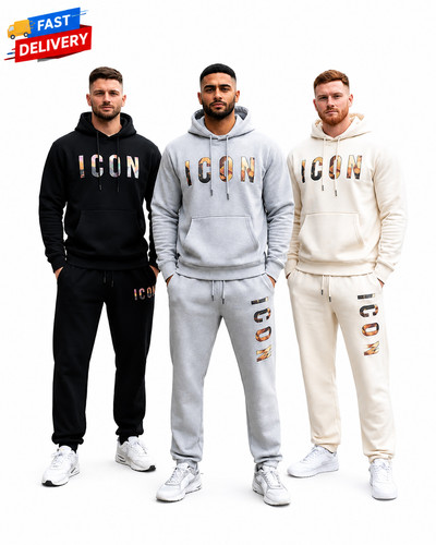 Mens icon tracksuit set - mens, cotton