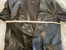 Hugo Boss leather jacket