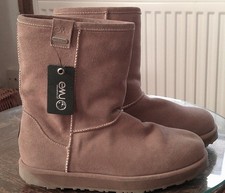 Emu Womens Paterson Lo Waterproof Sheepskin Boots Muschroom Size 5 W10771