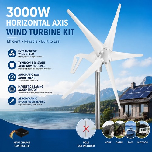 3kw wind turbine generator - wind,