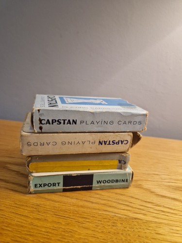 Four packs vintage playing - four,