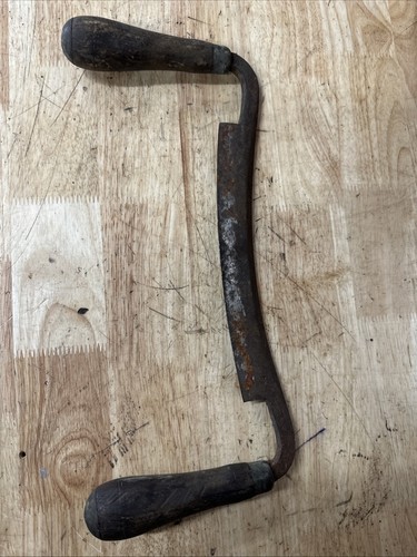 Vintage woodworking drawknife - woodworking,