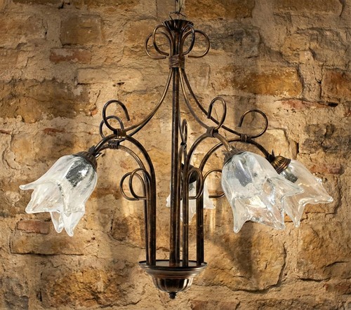 Classic chandelier wrought - chandelier,