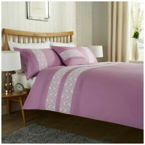 Bibury lace panel duvet quilt - bibury,