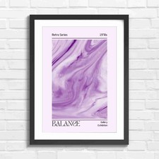 Pastel Marble Art Retro 70s