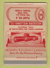 Matchbook Cover - Modern