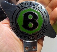 VINTAGE CAR BADGE  - BENTLEY