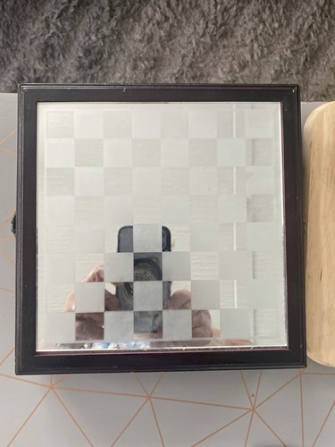 Vintage glass chess - vintage,