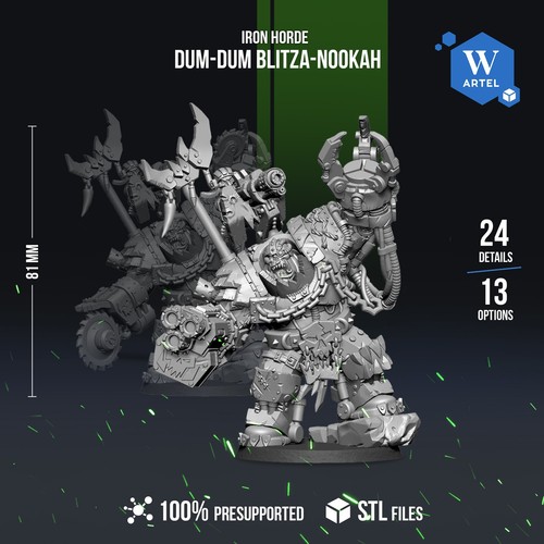 Artel iron horde dum - horde:, dum-dum