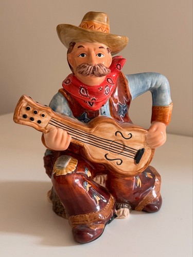 Vintage cowboy guitar - vintage,