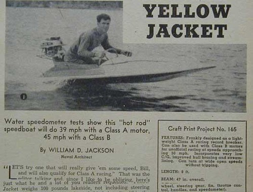 Racing hydroplane class a - 8',