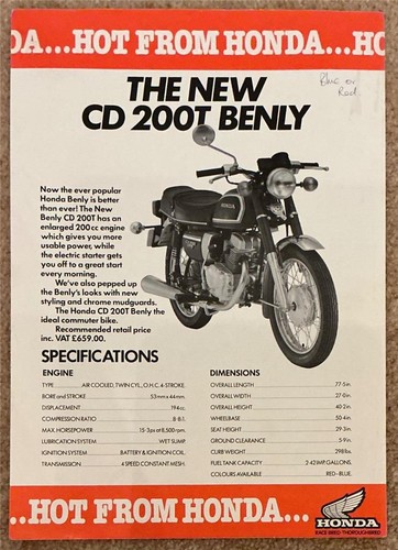 Honda 200t benly - honda,